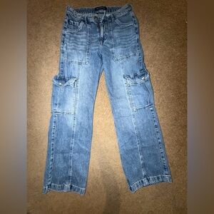 Aeropostale Denim Utility Cargo Pants